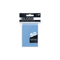 Ultra Pro - Deck Protector Standard Gloss Sleeves - 50 Pack - Light Blue