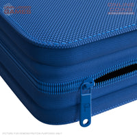 Palms Off Gaming Collector's Series Top Loader Zip Binder - 4 Pocket - BLUE