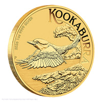 2026 Perth Mint Kookaburra 2026 1oz Silver Gold-Plated Coin in Card - Perth Stamp & Coin Show