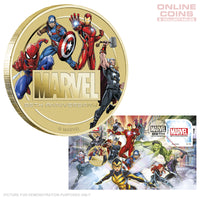 2024 Perth Mint Stamp & Coin Cover - 85th Anniversary of Marvel