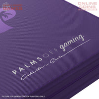 Palms Off Gaming Collector's Series Top Loader Zip Binder - 4 Pocket - PURPLE