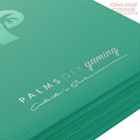 Palms Off Gaming Collector's Series Top Loader Zip Binder - 4 Pocket - TURQUOISE