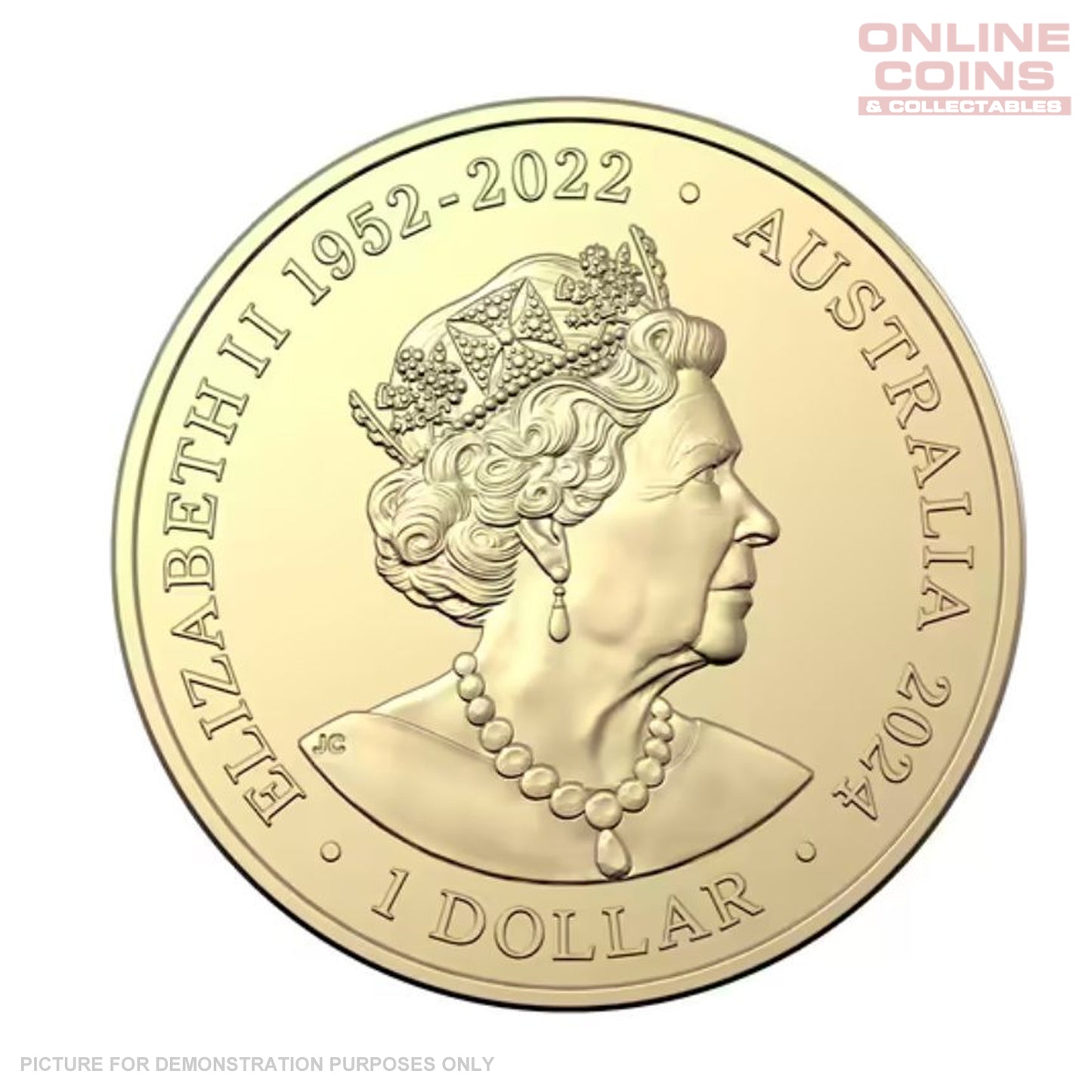 2024 - Royal Australian Mint - AFL & AFLW Premireship Coloured UNC $1 Coin Pair