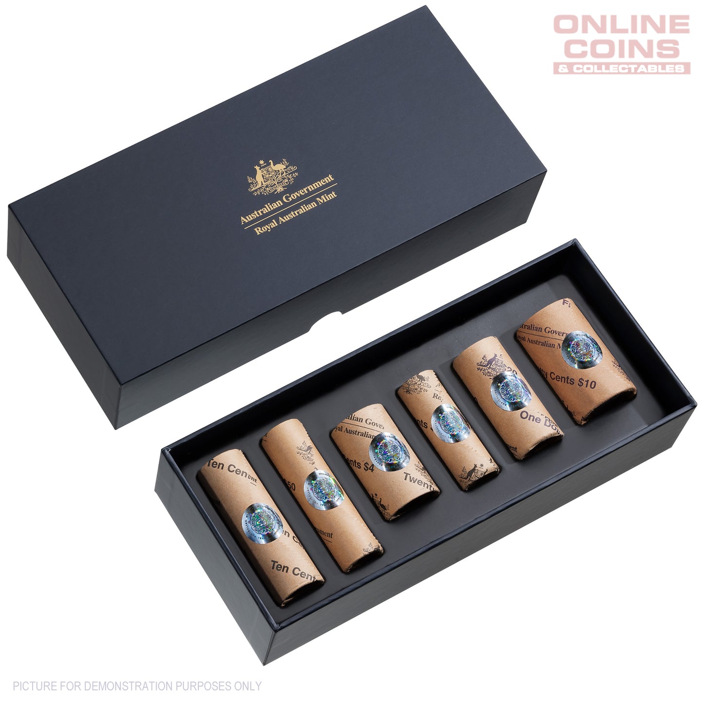 2026 RAM PREMIUM Rolled Coin Set Featuring Mob of Six Commemorative $1 Coin
