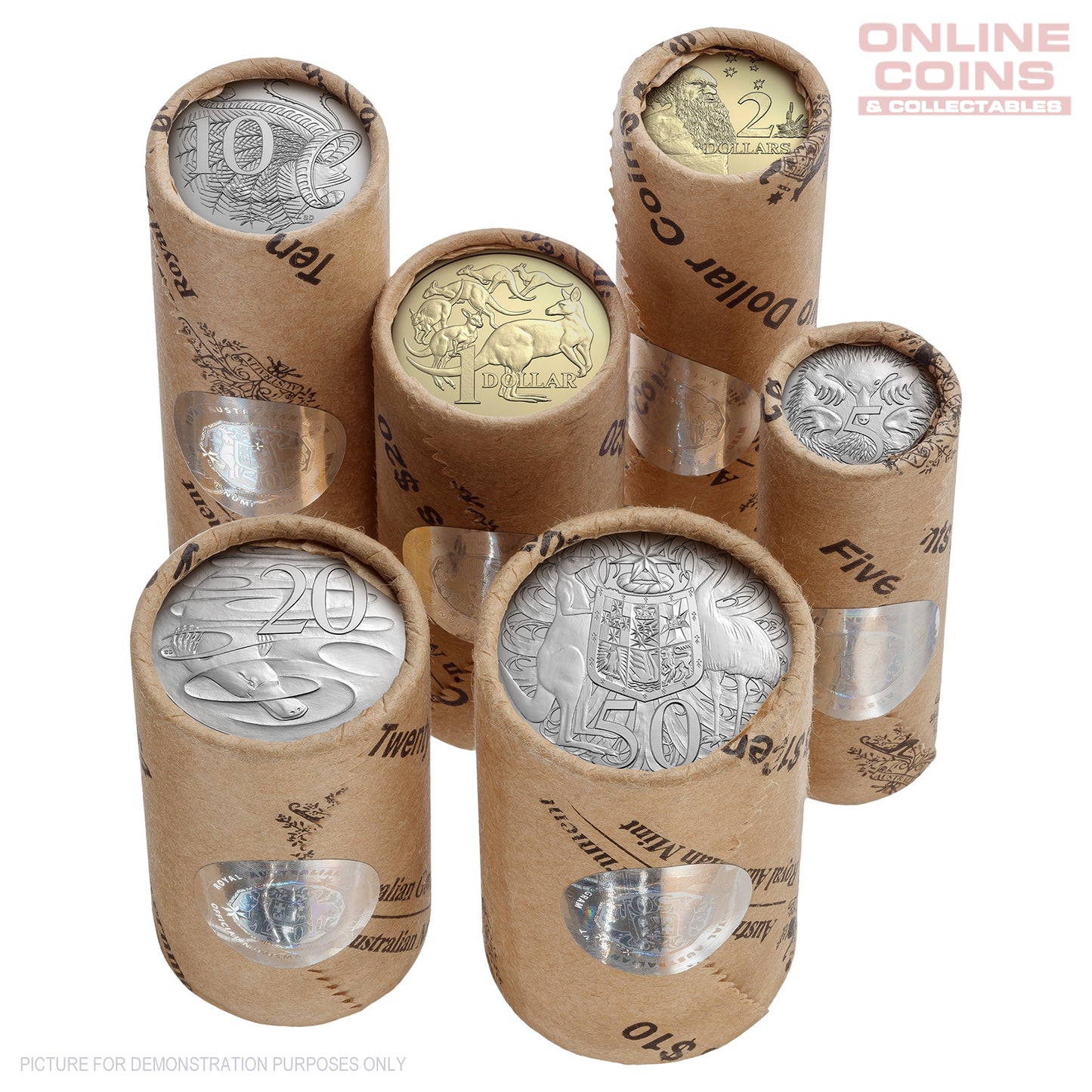 2026 RAM PREMIUM Rolled Coin Set Featuring Mob of Six Commemorative $1 Coin