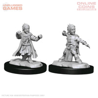 Pathfinder Deep Cuts Unpainted Miniatures - Male Halfling Monk