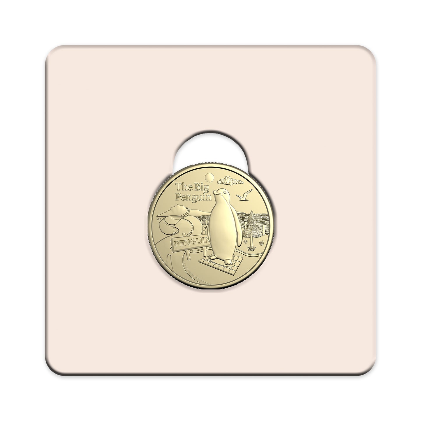 2025 Aussie Big Things 2 - Uncirculated $1 Coin in Card -  The Big Penguin
