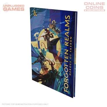 Dungeons & Dragons - Forgotten Realms - Heroes of Faerun Player Expansion - Hardcover Alternative Cover Book - PREORDER