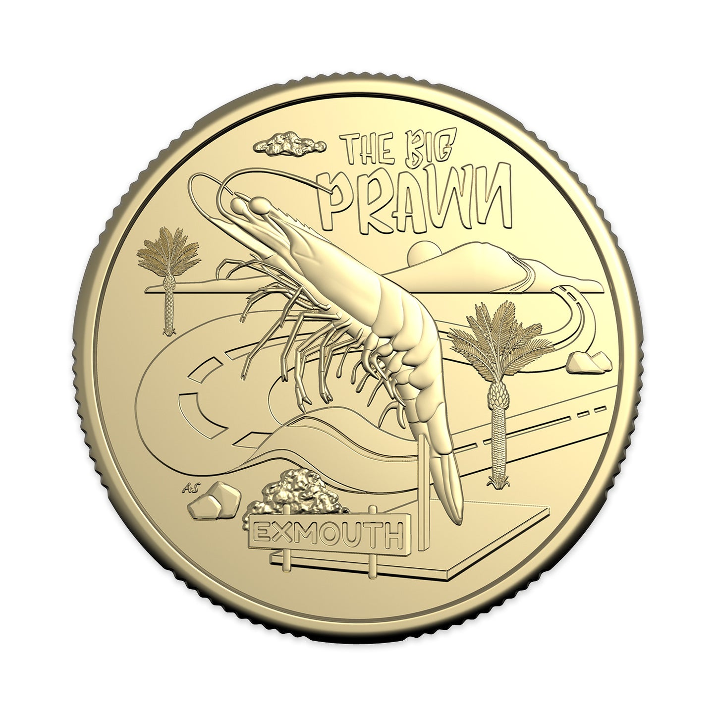 2025 Aussie Big Things 2 - Uncirculated $1 Coin in Card -  The Big Prawn