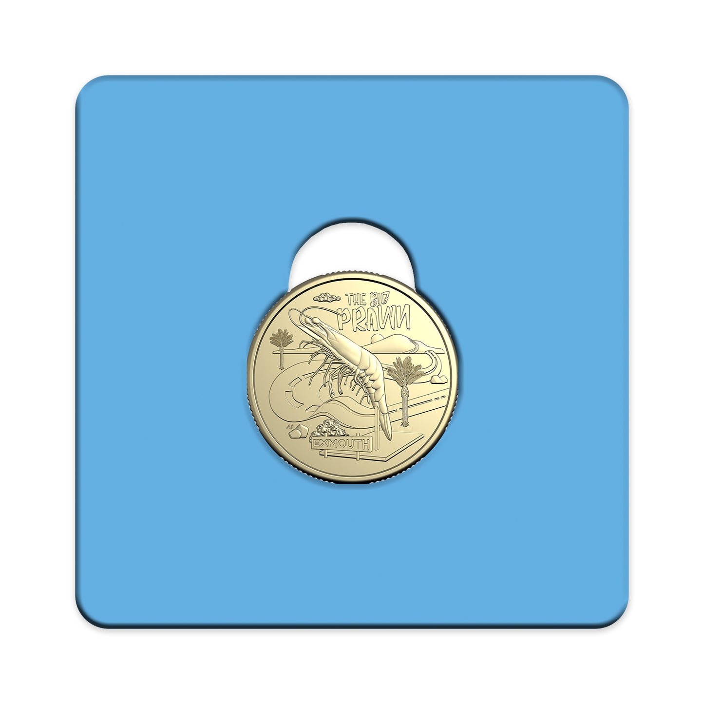 2025 Aussie Big Things 2 - Uncirculated $1 Coin in Card -  The Big Prawn
