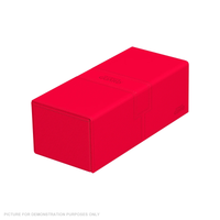 Ultimate Guard Twin Flip 'n Tray 266+ Xenoskin Deck Box - RED