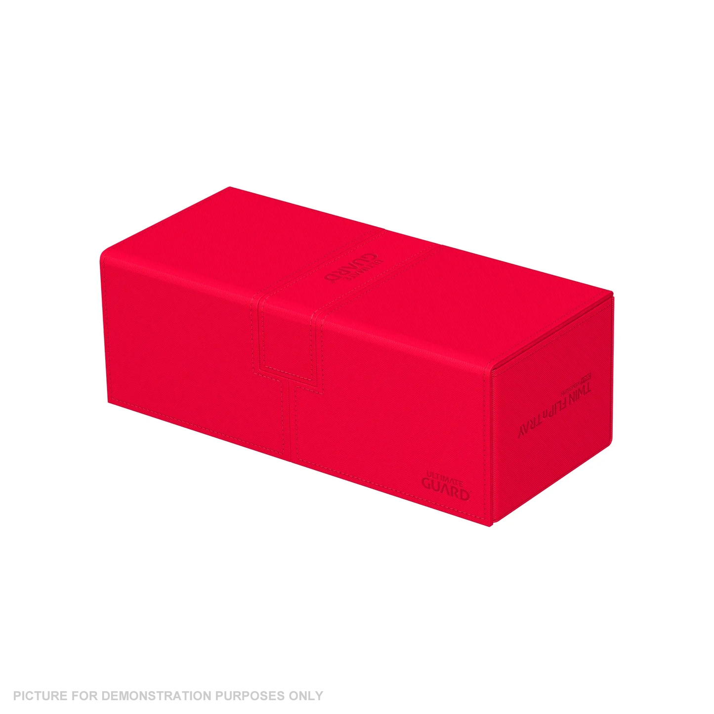 Ultimate Guard Twin Flip 'n Tray 266+ Xenoskin Deck Box - RED