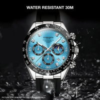 Cudworth Apex Chronograph Turquoise & Silicone