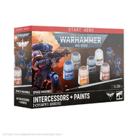 Warhammer 40,000 - Space Marines - Intercessors + Paints