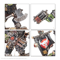 Warhammer 40,000 - Getting Started With Orks Introductory Kit + Paints