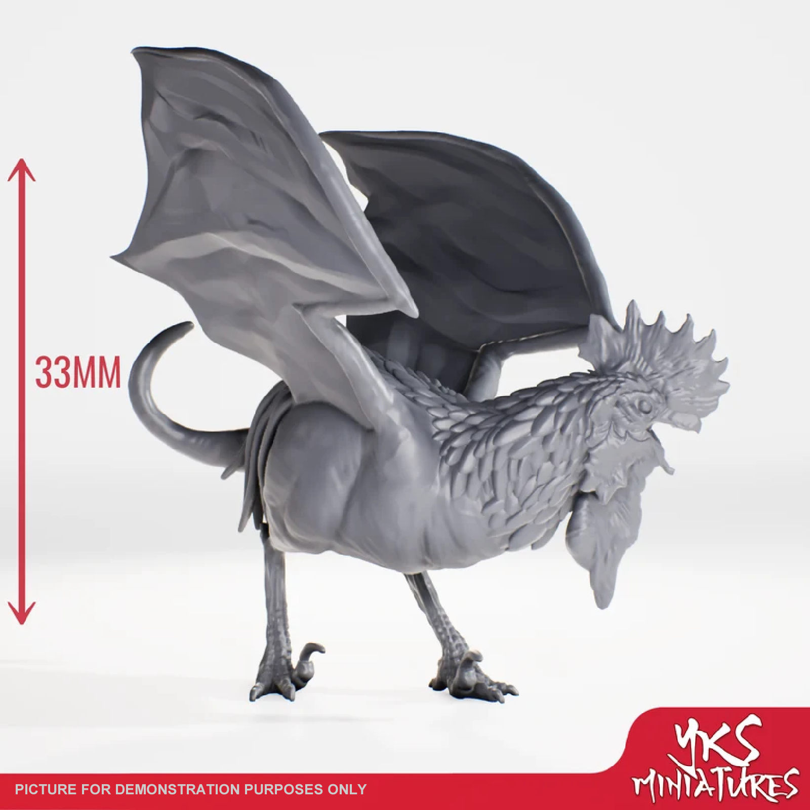 YKS Miniatures - Cockatrice - (M)