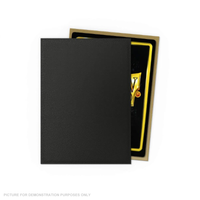 Dragon Shield: Sleeves – Matte Dual – Black & Gold