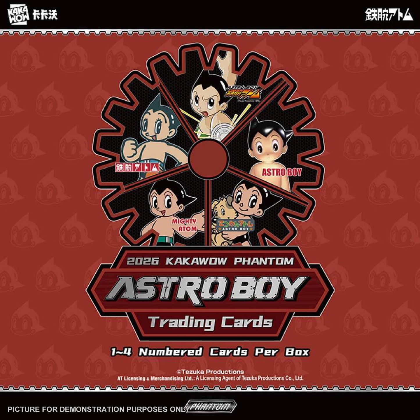 Kakawow PHANTOM Astro Boy Trading Cards - BOX of 10 Packs