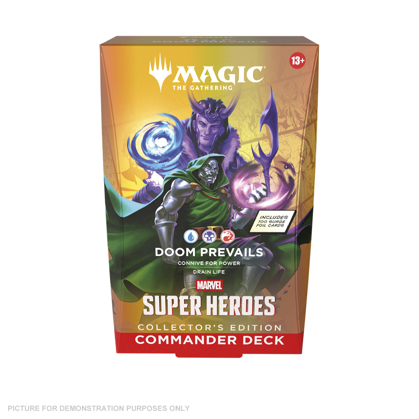 Magic: The Gathering® | Marvel Super Heroes COLLECTOR Commander Deck | Doom Prevails