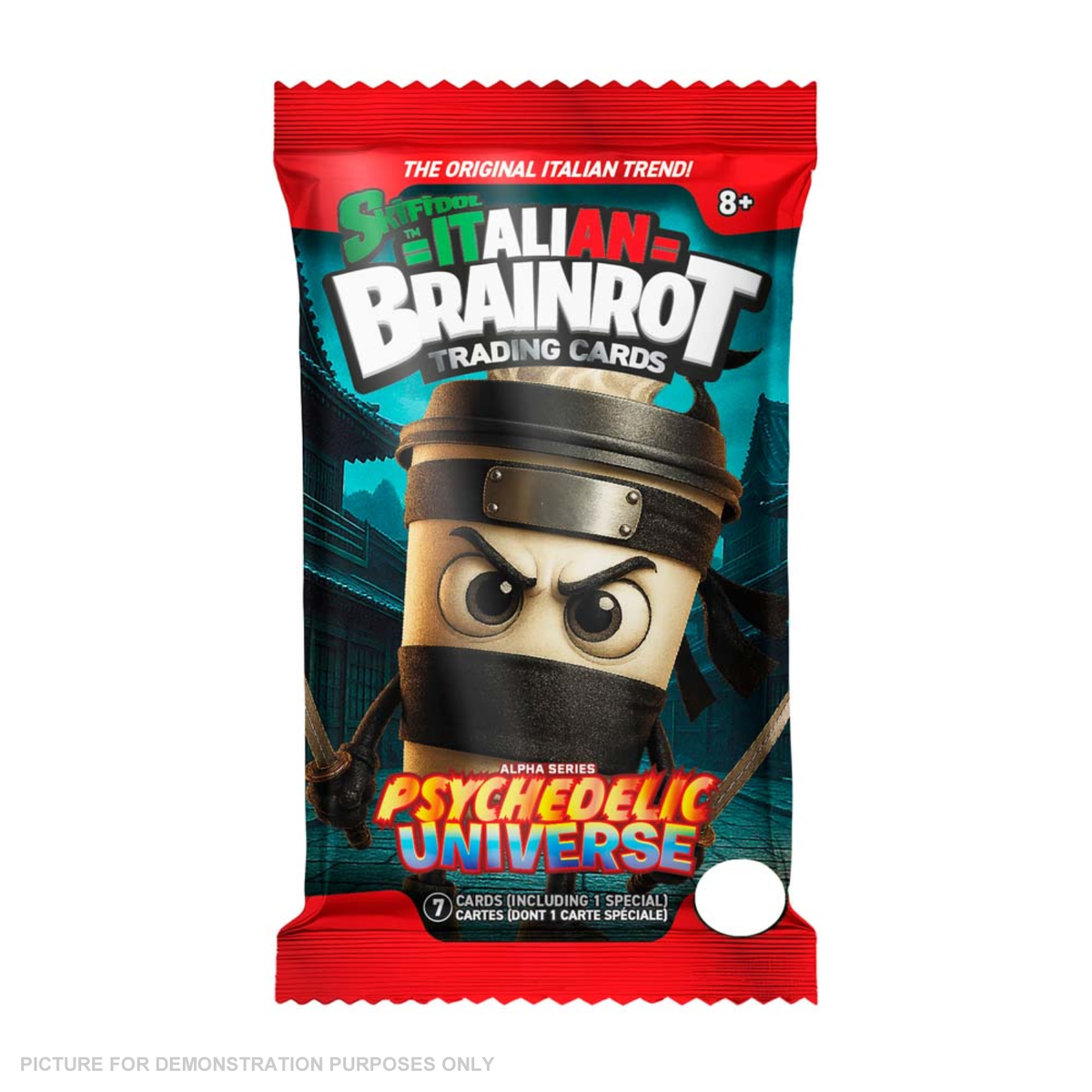 Skifidol Italian Brainrot Trading Card Game SINGLE Booster Pack (Alpha Series)