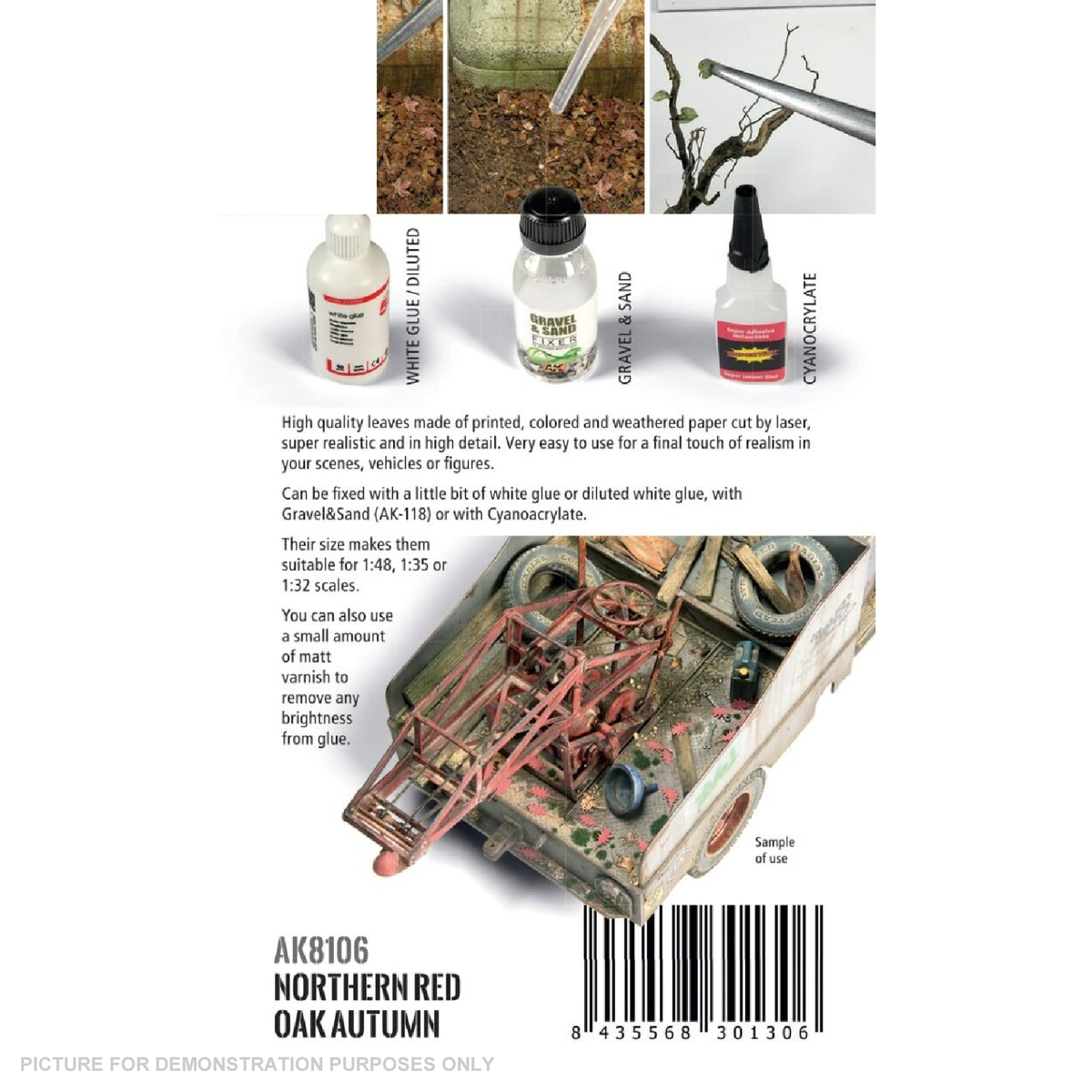 AK Interactive - Vegetation - Northern Red OAK Autumn 1/35