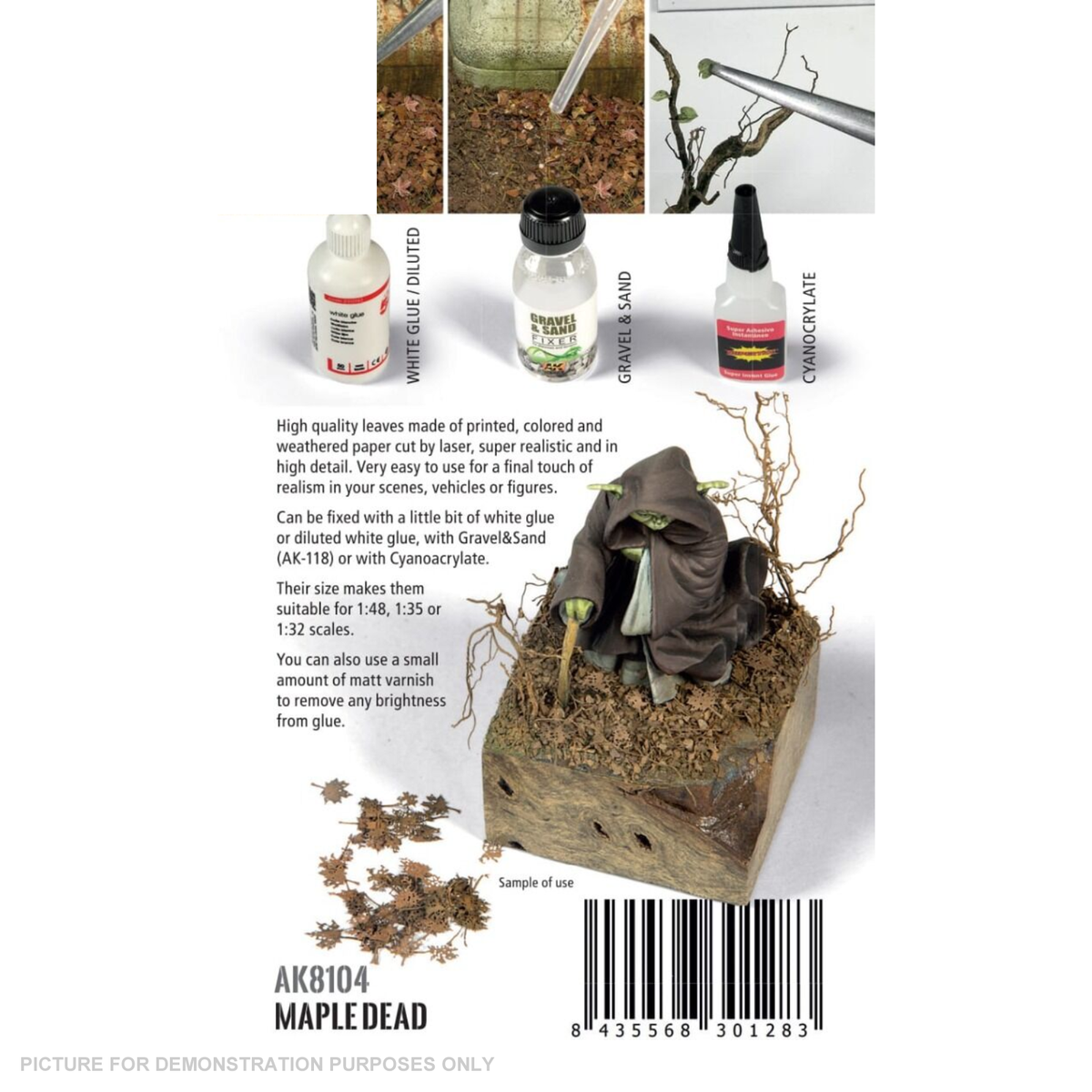 AK Interactive - Vegetation - Maple Dead Leaves 1/35
