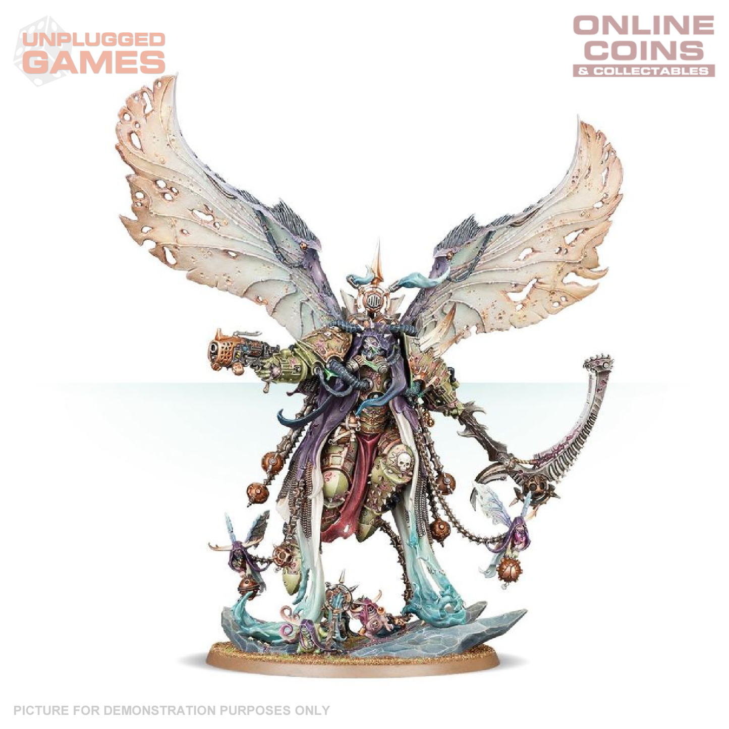 Warhammer 40,000 - Death Guard Mortarion Daemon Primarch of Nurgle
