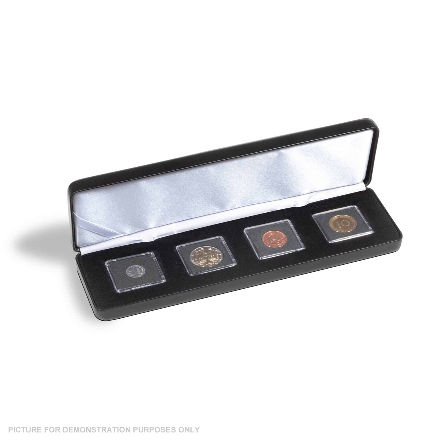 Lighthouse NOBILE Coin Case for 4 Quadrum Mini Capsules