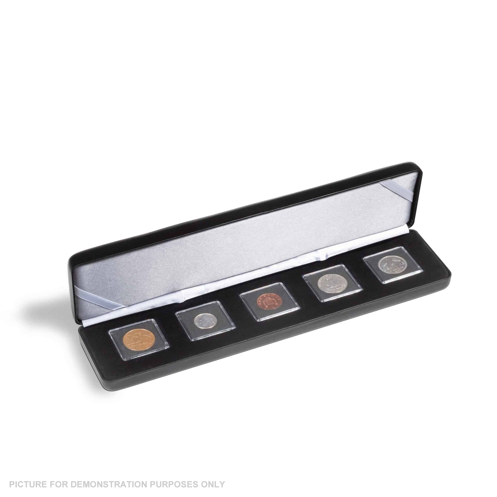 Lighthouse NOBILE Coin Case for 5 Quadrum Mini Capsules