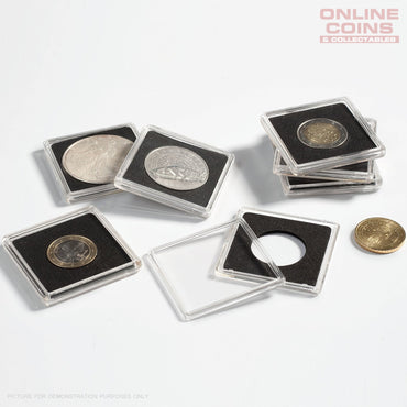 Lighthouse - Quadrum Square Coin Capsules 10 Pack - 18mm