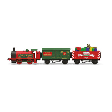 HORNBY SANTAS EXPRESS RECHARGEABLE BATTERY OPERATED TRAIN SET