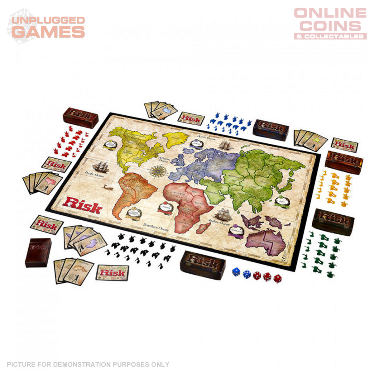 Conquest Risk Game Risk - The Game of Strategic Conquest – Online Coins and Collectables