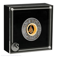 2025 Perth Mint Santa's Workshop 2oz Silver Antiqued Coloured Coin