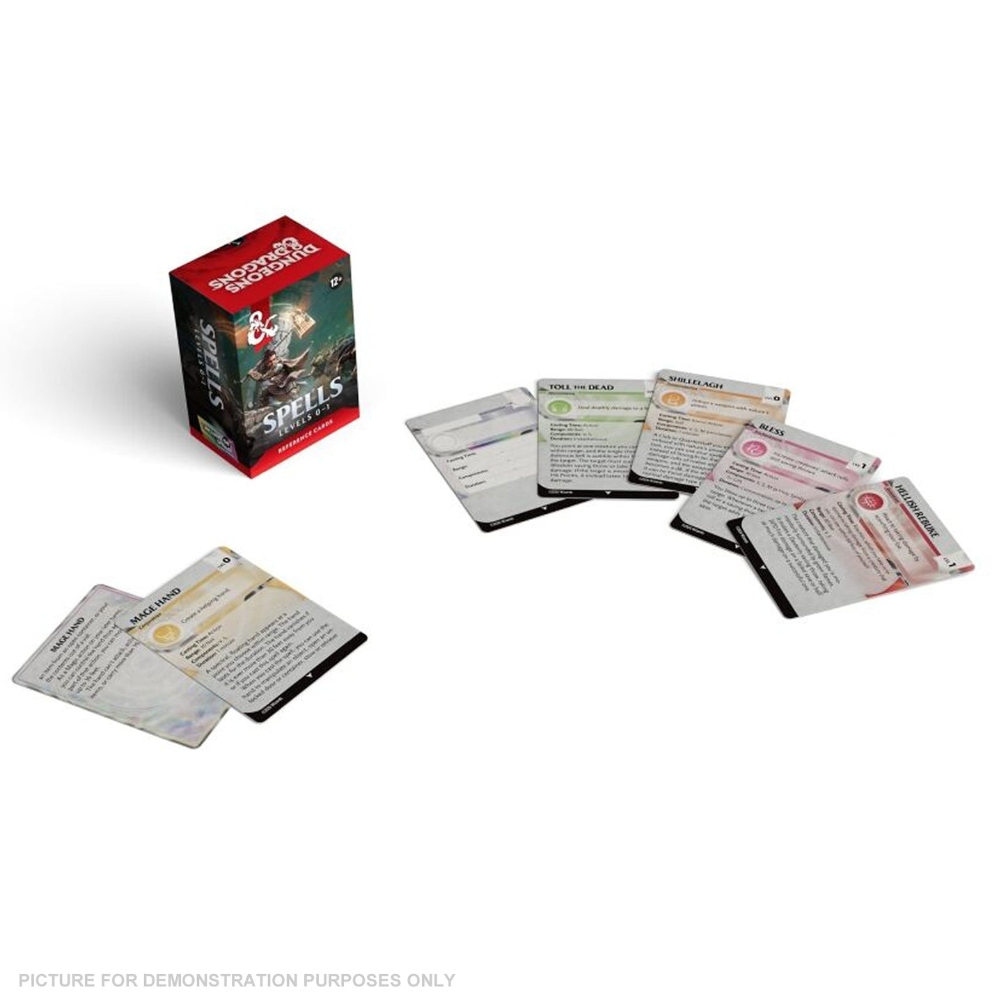 Dungeons & Dragons Reference Cards - Spells: Levels 0-1 - PREORDER