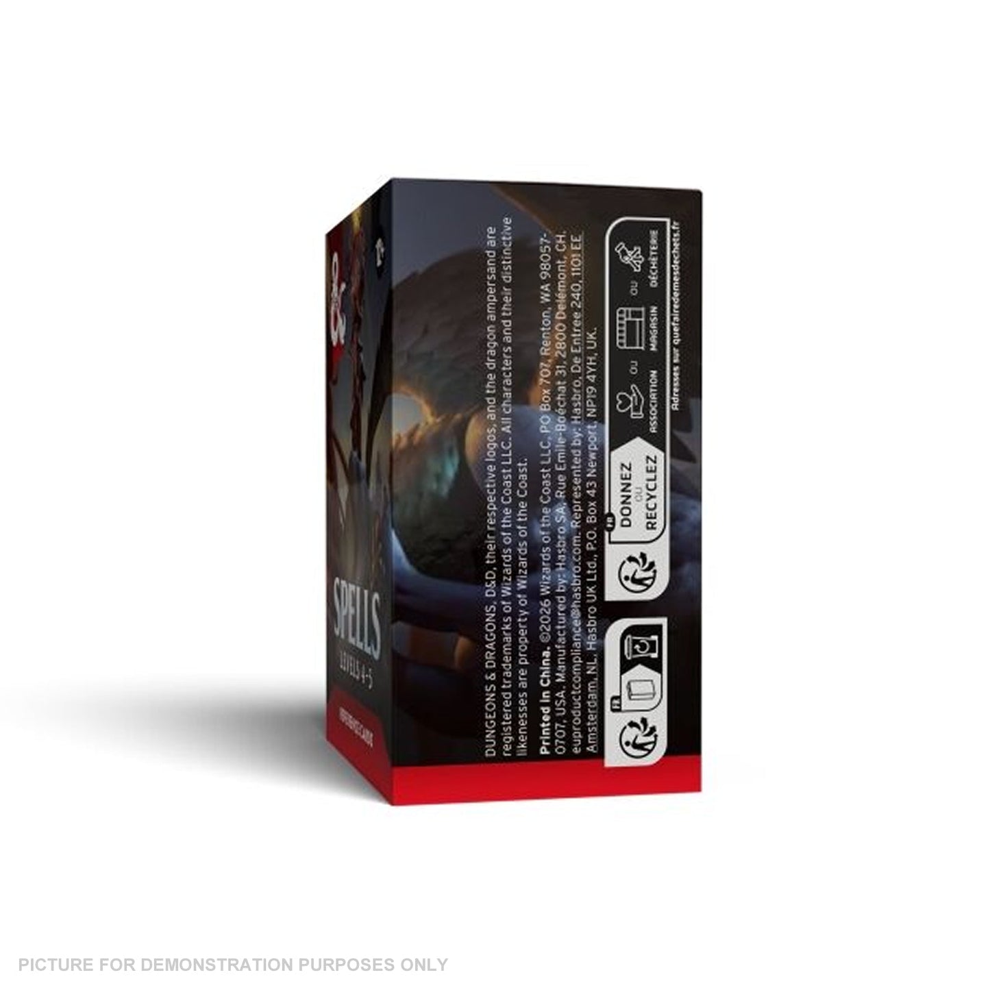 Dungeons & Dragons Reference Cards - Spells: Levels 4-5 - PREORDER
