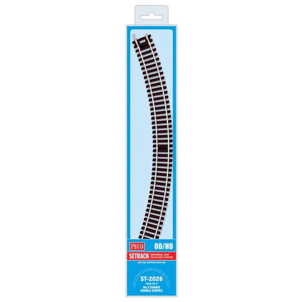 Peco 2nd Radius Double Curves