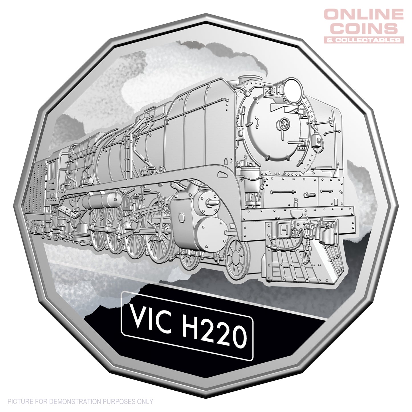 2025 RAM 50c Coloured Uncirculated Seven-Coin Collection - Steam Giants