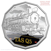 2025 RAM 50c Coloured Uncirculated Seven-Coin Collection - Steam Giants