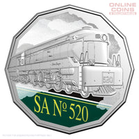 2025 RAM 50c Coloured Uncirculated Seven-Coin Collection - Steam Giants