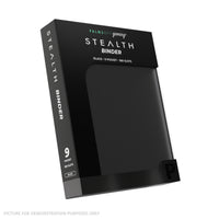 Palms Off Gaming Stealth 9 Pocket Zip Binder - Black
