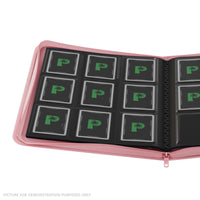 Palms Off Gaming Stealth 9 Pocket Zip Binder - Pink