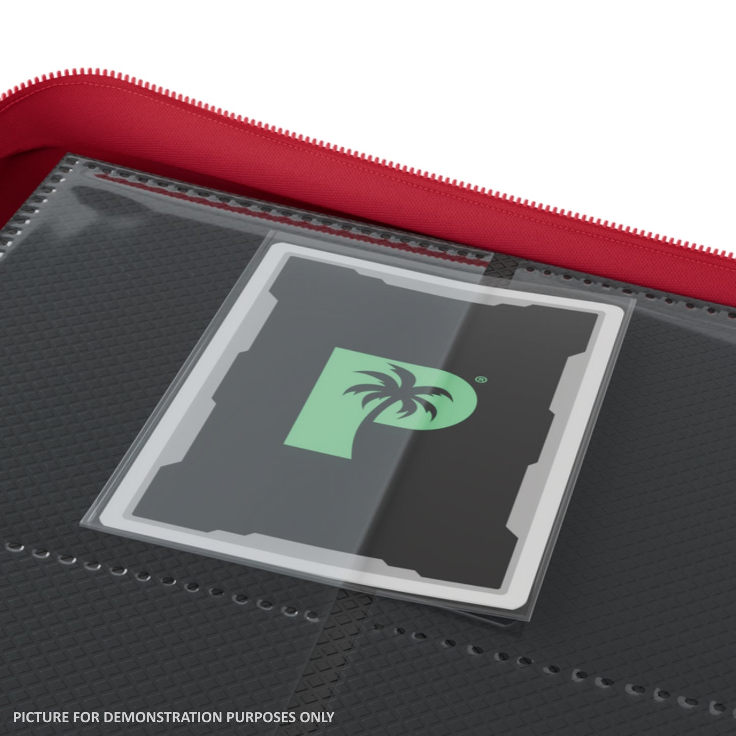Palms Off Gaming Stealth 9 Pocket Zip Binder - Red