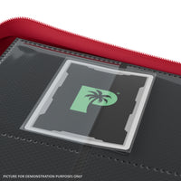 Palms Off Gaming Stealth 9 Pocket Zip Binder - Red