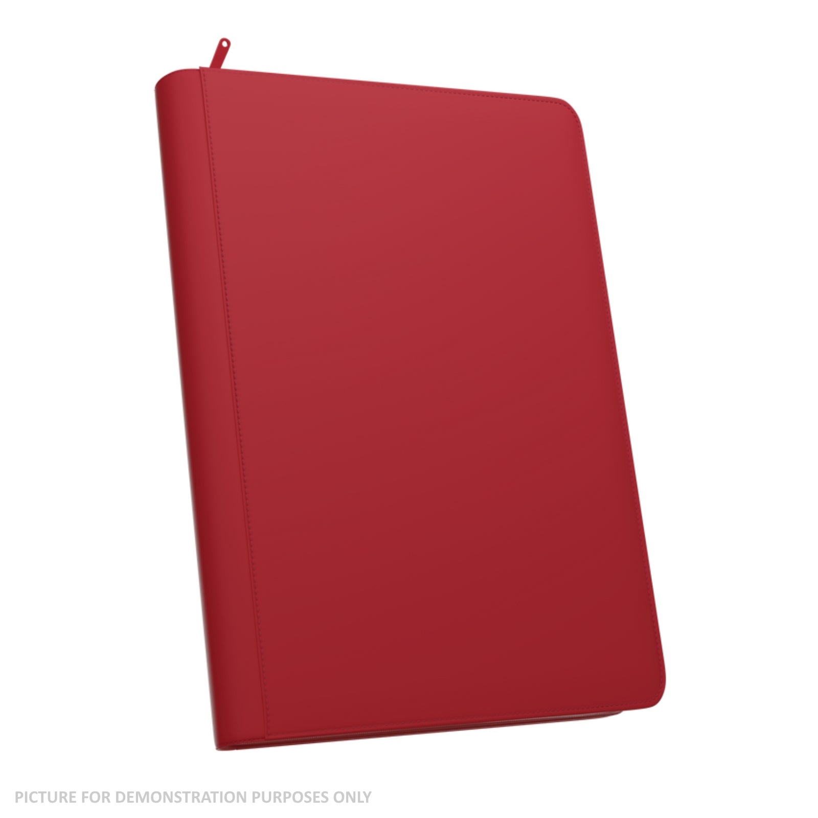 Palms Off Gaming Stealth 9 Pocket Zip Binder - Red