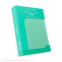 Palms Off Gaming Stealth 9 Pocket Zip Binder - Turquoise
