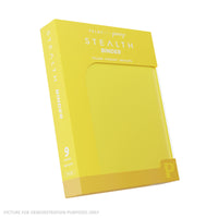 Palms Off Gaming Stealth 9 Pocket Zip Binder - Yellow