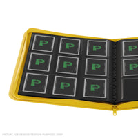 Palms Off Gaming Stealth 9 Pocket Zip Binder - Yellow