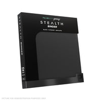 Palms Off Gaming Stealth 12 Pocket Zip Binder - BLACK
