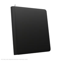 Palms Off Gaming Stealth 12 Pocket Zip Binder - BLACK