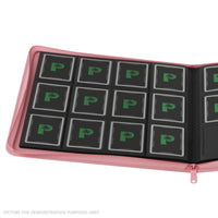 Palms Off Gaming Stealth 12 Pocket Zip Binder - PINK
